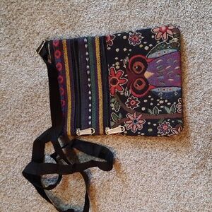 NEVER USED.  Owl Crossbody Bag